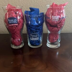 EUC Samuel Adams Beer Glasses